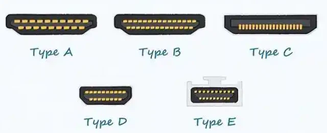 Minkä tyyppiset HDMI-liittimet ovat?